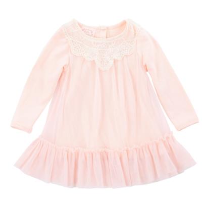 China Factory Direct Sales Feature Washable Soft Washable Babies Summer Puffy Dresses for sale