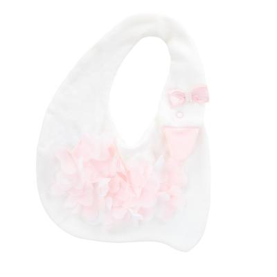 China Washable Organic Cotton Baberos Baby Bibs Cute Bandana Cotton Baby Bibs for sale