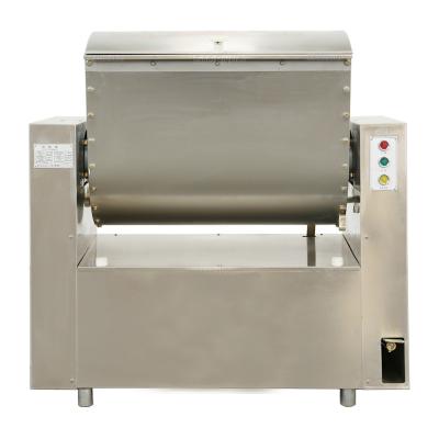 China Multi Purpose Automatic Stainless Steel 200kg 50kg Flour Dough Discharging Dough Mixer For Wheat Chapati Roti for sale