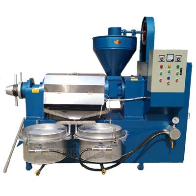 China Large Hotels And Small Scale Full Scale Industrial Automatic Screw Press Turkey Tanzania Kenya Cold Sunflower Oil Extraction Machine for sale