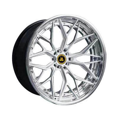 China JZ63 Aluminum Alloy Forged Mesh Design Deep Plate Wheel 17 18 19 20 21 22 Inch Touring Car Wheel Rim rines pasajeros de Rueda de coche de for sale