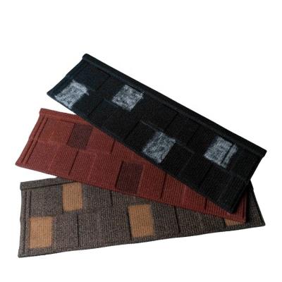 China Modern High Quality Shingles Roofing Terracotta Stone Metal Coated Roof Tile And Accessories for sale