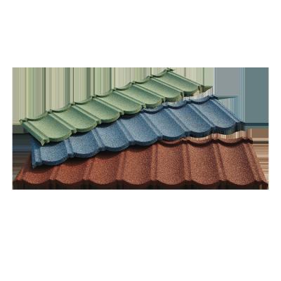 China Modern Wholesale Bond Type Color Stone Coated Roof Tiles Metal Roofing Sheets For Villa Building for sale