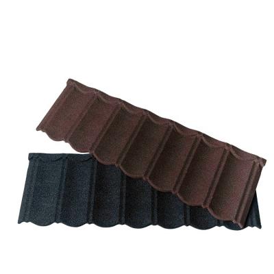 China Standard Grade Modern Assemble Metal Roof Tiles Stone Coated Cheap Roofing Sheet For Timber Buildings for sale