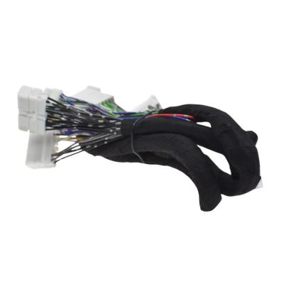 China 6 in-8-out audio car modification with power amplifier wire harness for sale