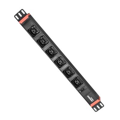 China Universal Aluminum Alloy C13 Rack Power Distribution Unit PDU Panel Uesd For Industry for sale