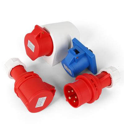 China Durable Waterproof Automotive Electrical Power Material Industrial Power Plug Connector for sale