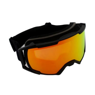 China Hot Sales Ski Sport Glasses With Adjustable Strap Motorcycle Anti-fog Elastic Protective Safety Glasses Windproof Glasses for sale