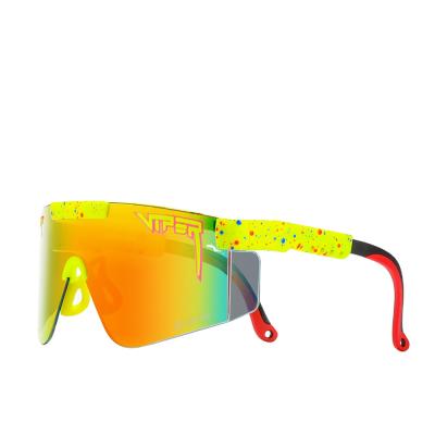 China Fashion Pit Viper Riding Glasses Tr Sports Sunglasses 2021 New 90 Big Frame Outdoor Sports Sunglasses Uv400 for sale