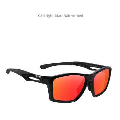 China Custom Mens Private Label TR90 Sunglasses KDEAM Sports Sunglasses UV400 Protection Polarized Sports Cycling Sunglasses for sale