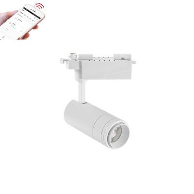 China Modern SZDAYTON Lighting Leica B Series Zoom Track Tuya 3 Wires 4 Wires Smart APP Surface LED Track Light 20W 30W Zigbee for sale