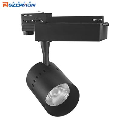 China Modern ETL CE ROHS Approved Europe Popular Circle 90Ra 3 4 Wire 30W LED Track Light 40W for sale