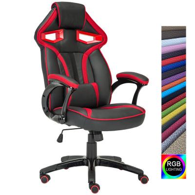 China Adjustable (height) Wholesale Pc Anji Gamer Chair Ergonomic Comfortable Leather Gaming Chair Racing Games Chair for sale