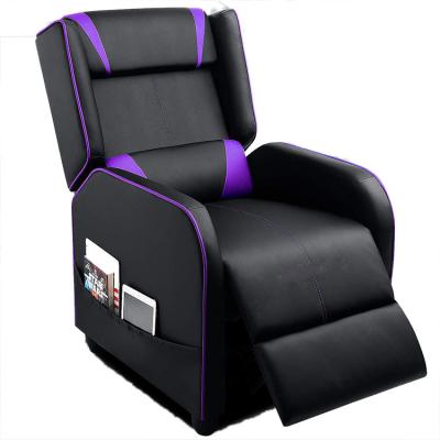 China (Size) 2021 Wholesale Adjustable Design Computer Gaming Adjustable Racing Lazy Sofa With Footstool for sale