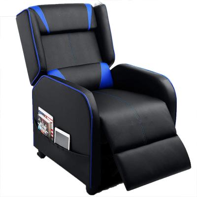 China Single Sofa Racing Style Ergonomic Lounge Living Room (Height) Adjustable Recliner Chair Gaming Sofa For Game Room for sale