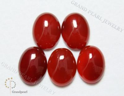 China - Carnelian - 13x18mm oval cabochon, loose gemstone for sale