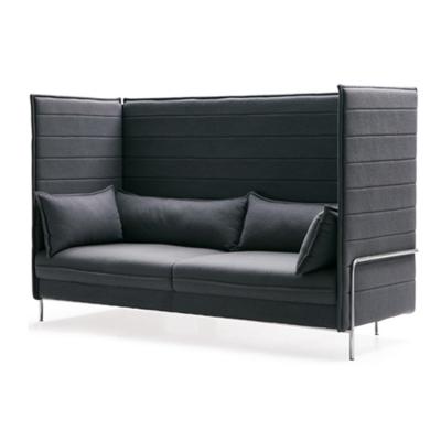 China Privacy China Foshan office room furniture alcove sofa moroso sofa steel frame single fabric sofa for sale