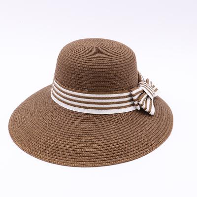 China New Character Style Ladies Beach Hat Sun Protection Anti Ultraviolet Sun Hat Custom Straw Hat for sale