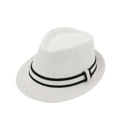 China 2021 new character summer rollable papyrus hat men travel sunshade beach jazz straw hat for sale