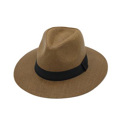 China Wholesale Price Character Breathable Men's Straw Hat Sun Shading Simple Men Beach Hats Outdoor Activity for sale