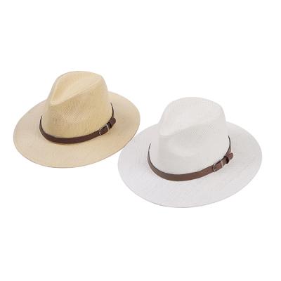 China Character Best Selling Two Color Hollow Out Simple Lightweight Portable Straw Hat Straw Beach Hat for sale