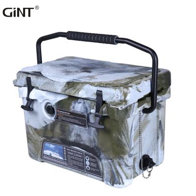 China GiNT 20QT Wholesale Waterproof Cheap Rotomolded Ice Chest Camouflage Printing Ice Cooler Boxes For Sale for sale