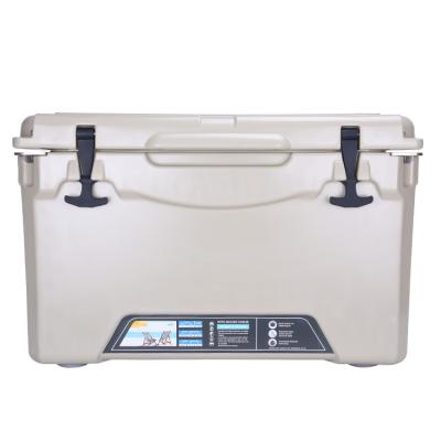 China GiNT Waterproof Outdoor Camping Hiking Cool Ice Cooler Box Rotomolded Boxes 35QT Cooler Box With PU Foam for sale