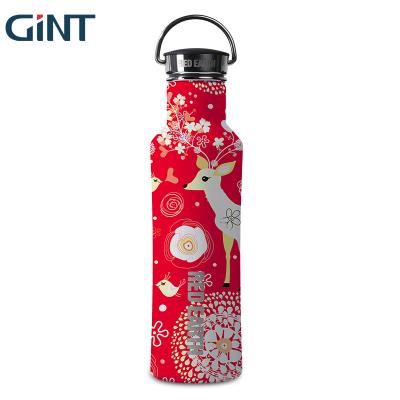 China GINT 750ml Customer Design Stainless Steel Viable Hot Selling Water Bottle for sale