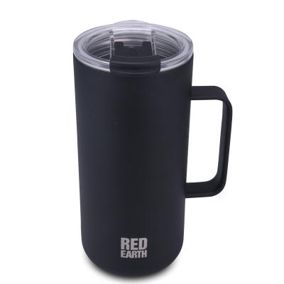 China Viable Bwst Selling 500ML Double Wall Water Cup Thermo Leak Proof Insulated Powder Coating Mug for sale