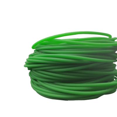 China Water Resistant Oil Green And PU Round Belt for sale