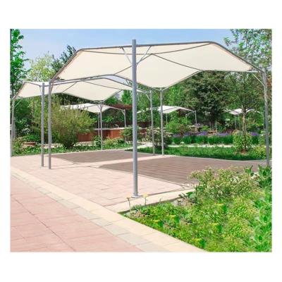 China Easily Assembled Outdoor Furniture Canopy Tent Pergola Gazebo Wpc Pergola Wood Modern China Garden Waterproof Series Office Pattern Plastic Hotel for sale