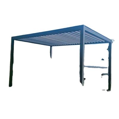 China And Rain Shade Best Sell Motorized Aluminum louvered roof pergola kits for sale