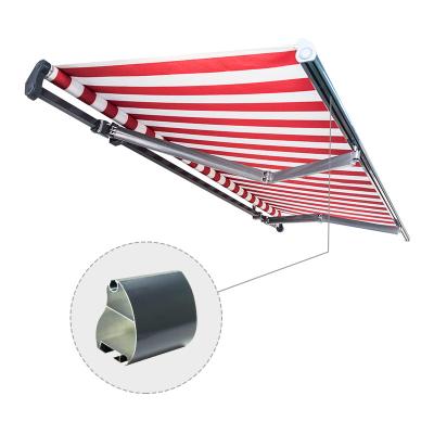 China Sunshade awning retractable awning front tube bar parts components for sale