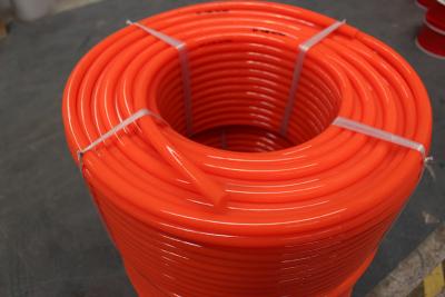 China Orange Smooth Polyurethane Round Belt 90A high impact resistance for sale