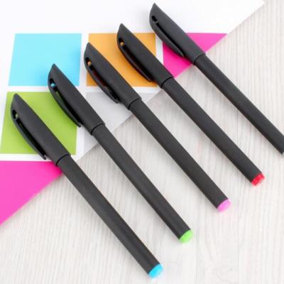 China Promotional Custom Plastic Gel Ink Pen Cheap Neutral Pens for sale