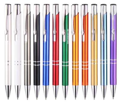 China Cheap Promotional Pen Aluminum Barrel Metal Custom Pen for sale