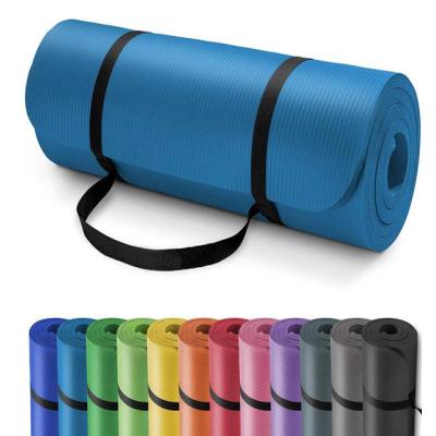 China Wholesale Body Excerise Double Sides Non Slip Waterproof NBR Yoga Mat for sale