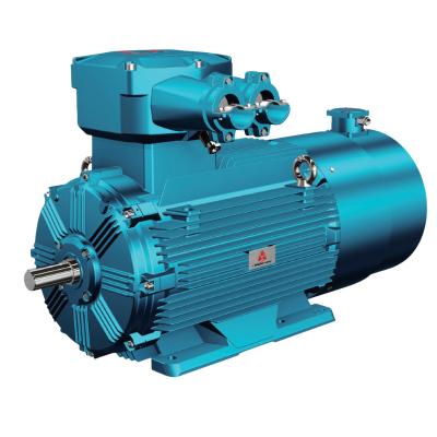 China Wolong YBBP Totally Enclosed Three Phase Variable Frequency Flame Proof Explosion Proof AC Motor With ATEX Certification For Hazardous Area for sale