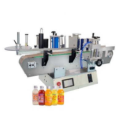 China Guangdong Maquina high quality semi automatic food table top etiquetadora jar can beer round bottle sticker labeling machine for sale