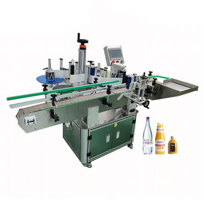 China Food CE All Round Shape Bottle Label Applicator Roll Sticker Factory Equipment Labeling Machine for sale