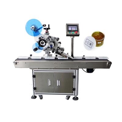 China High Quality Food Full Top Automatic Flat Labeling Machine For Box Pouch Card Bag Surface Product for sale