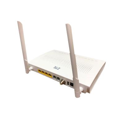 China FTTH System Factory Price ZTE F668 FTTH HGU Router GPON ONU 4GE+2VIOCE+CATV+WIFI for sale