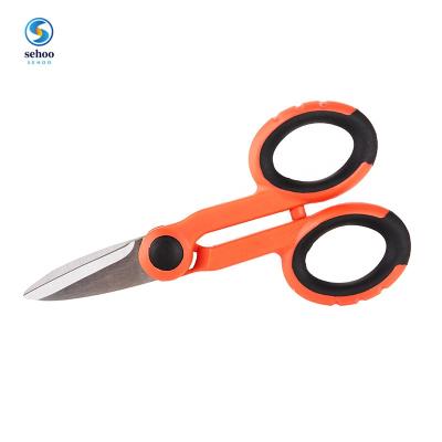 China FTTH Ftth Tools Fiber Optic Scissors Fiber Optic Kevlar Cutter for sale