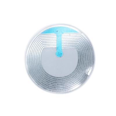 China Round R40mm Anti Theft Sticker 8.2 MHz RF EAS Label Liquid Adhesive Security Alarm System Soft Tag Tag for sale