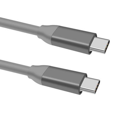 China Mobile Phone Factory Customization 5A 60W Palladium Cable Type-c to 3.1 usb c data cable fast charging type c cable for mobile phone for sale