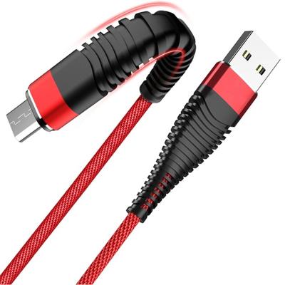 China XANUAN Camera Braided Micro USB Fast Charging Cable 1M Android Charger Cable Compatible Cable With LG Huawei Galaxy S7 S6 Sony HTC for sale