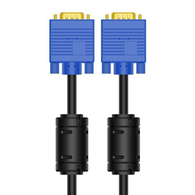 China 3M Customized 10m 15M Full HD 1080P 9 Pin Male to Male and 9 Pin VGA Cable Female to Male VGA 15 Pin Cable 5M for PC Laptop TV and Projector for sale