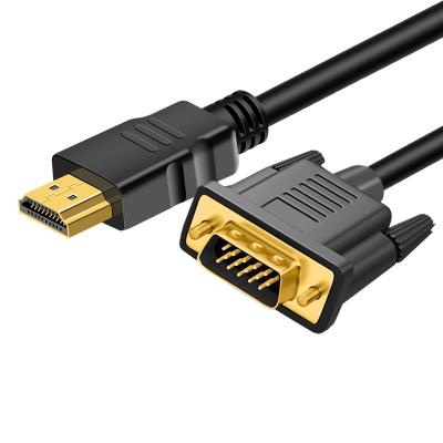 China Hd TV Factory VGA Male To Male Hdmi Converter Cable Price In India Multimedia Full HD15 Pin Gold Plated With Good Quality for sale