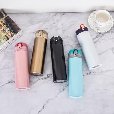 China 500ml Sustainable Sport High Quality 304 Stainless Steel Direct Drinking Water Bottle for sale