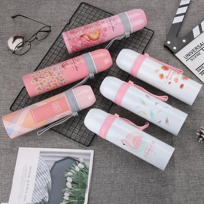 China Double Wall Mount Stainless Steel Vacuum Flask Insulated Water Bottle Viable With Lid for sale